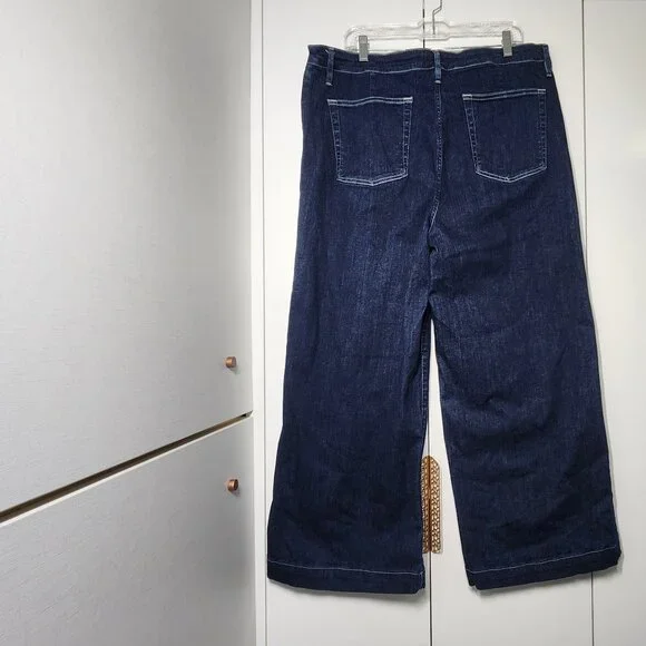 Frame Francoise Wide Leg Jeans Women's Size 34 Virgo - Picture 5 of 10